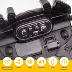 12V 7AH Ride On Motorcycle, Licensed BMW Kids Motorcycle, High/Low Speed, EVA Tire, LED Headlights, for Boys and Girls
