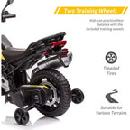 12V 7AH Ride On Motorcycle, Licensed BMW Kids Motorcycle, High/Low Speed, EVA Tire, LED Headlights, for Boys and Girls