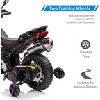 12V 7AH Ride On Motorcycle, Licensed BMW Kids Motorcycle, High/Low Speed, EVA Tire, LED Headlights, for Boys and Girls