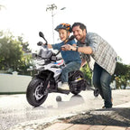 12V 7AH Ride On Motorcycle, Licensed BMW Kids Motorcycle, High/Low Speed, EVA Tire, LED Headlights, for Boys and Girls