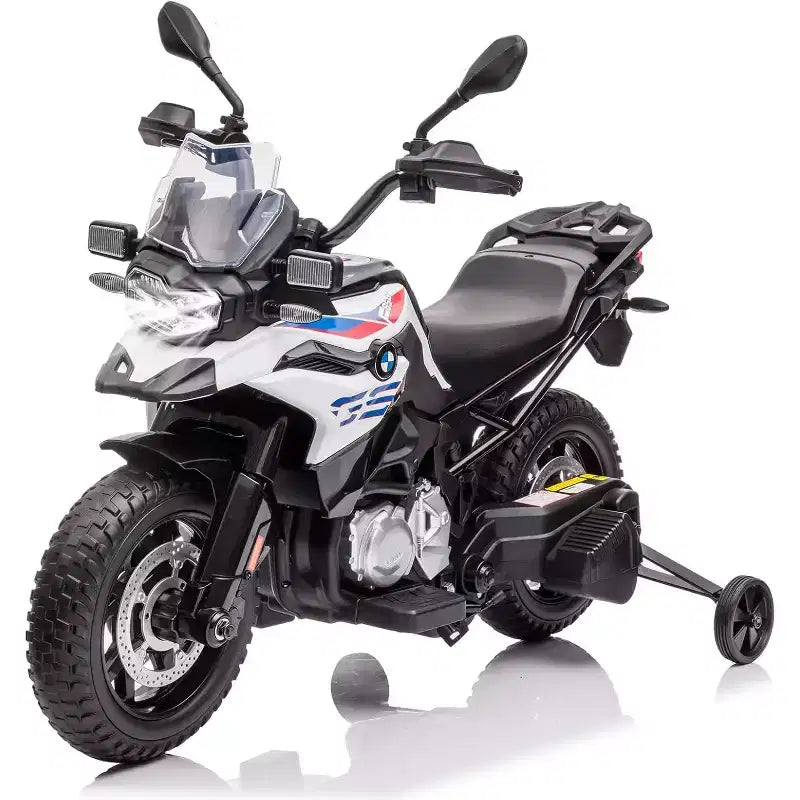 12V 7AH Ride On Motorcycle, Licensed BMW Kids Motorcycle, High/Low Speed, EVA Tire, LED Headlights, for Boys and Girls