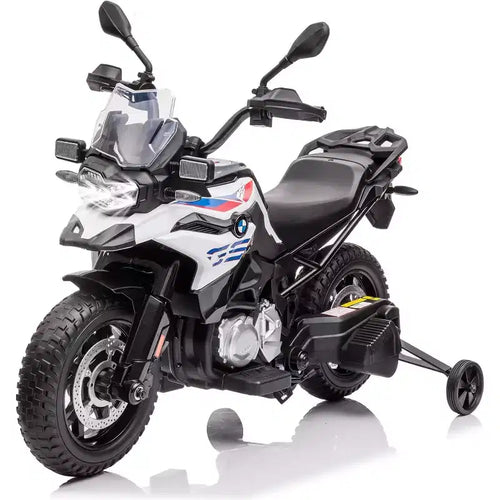 12V 7AH Ride On Motorcycle, Licensed BMW Kids Motorcycle, High/Low Speed, EVA Tire, LED Headlights, for Boys and Girls