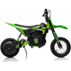 24V Kids Electric Off-Road Motorcycle 250W Motor Air-Filled Tires Metal Suspension Max 22KM/H 139LBS Load for Ages 6+ Riding Toy