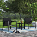 GRANDPATIO Round 2 - Person 21.37 Long Bistro Set