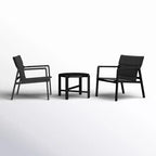 GRANDPATIO Round 2 - Person 21.37 Long Bistro Set
