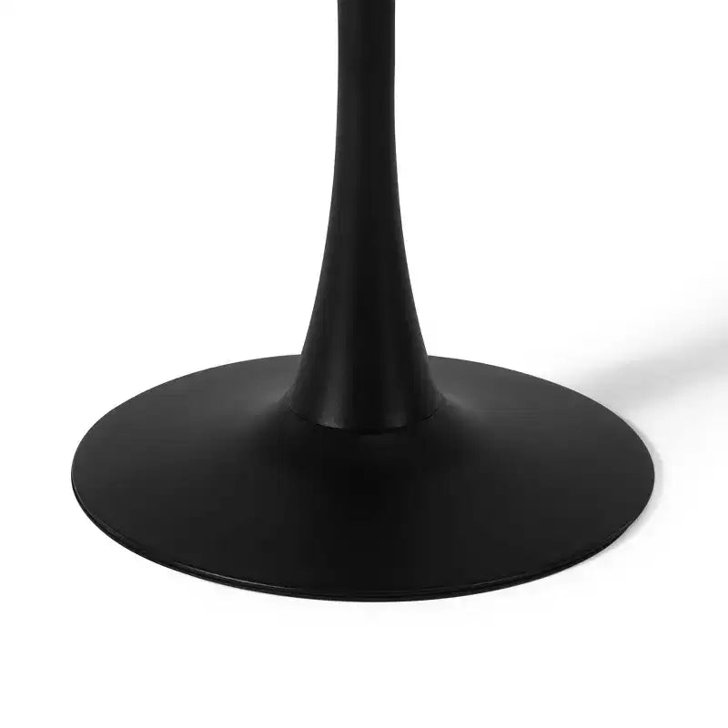 WestinTrends Playa 3-Piece Round Metal Bistro Dining Table Set And Stackable Resin Patio Dining Side Chairs