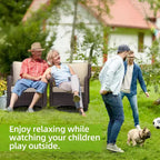 GustoWave 3-Piece Outdoor Wicker Patio Bistro Set for Backyard, Porch, Deck, Balcony, Garden