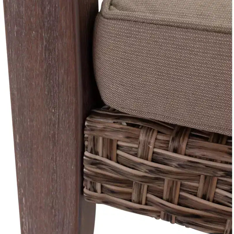 Courtyard Casual Buena Vista II 3 pc Bistro Set Includes: Two Dining Chairs and One End Table