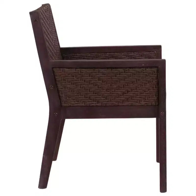 Courtyard Casual Buena Vista II 3 pc Bistro Set Includes: Two Dining Chairs and One End Table