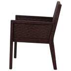 Courtyard Casual Buena Vista II 3 pc Bistro Set Includes: Two Dining Chairs and One End Table
