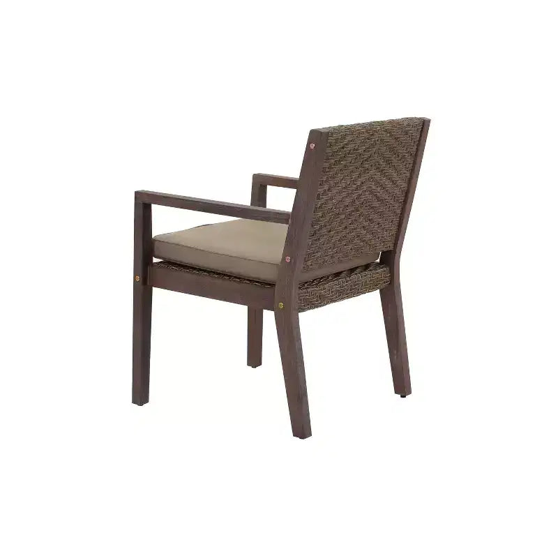 Courtyard Casual Bridgeport II 3 pc Bistro Set Includes: Two Dining Chairs and One End Table