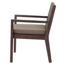 Courtyard Casual Bridgeport II 3 pc Bistro Set Includes: Two Dining Chairs and One End Table