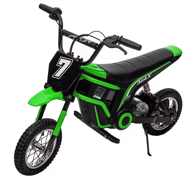Kids Dirt Bike Electric, 350W Electric Motorcycle-Up to 14.29MPH, 2-Speed Modes Motorcycle for Kids Ages 3-10