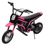 Kids Dirt Bike Electric, 350W Electric Motorcycle-Up to 14.29MPH, 2-Speed Modes Motorcycle for Kids Ages 3-10