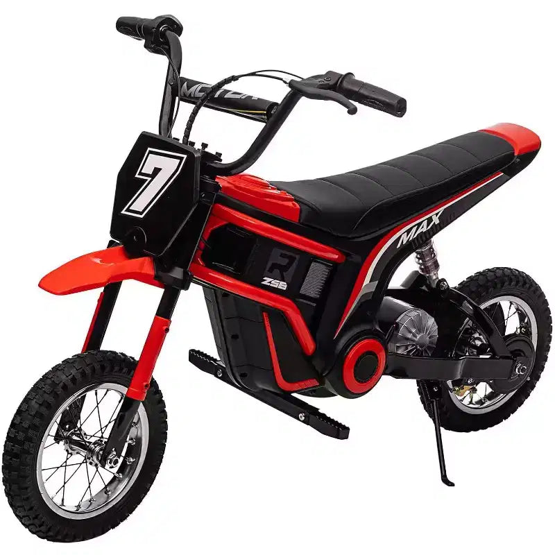 Kids Dirt Bike Electric, 350W Electric Motorcycle-Up to 14.29MPH, 2-Speed Modes Motorcycle for Kids Ages 3-10