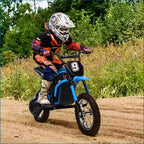 Kids Dirt Bike Electric, 350W Electric Motorcycle-Up to 14.29MPH, 2-Speed Modes Motorcycle for Kids Ages 3-10