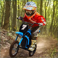 Kids Dirt Bike Electric, 350W Electric Motorcycle-Up to 14.29MPH, 2-Speed Modes Motorcycle for Kids Ages 3-10