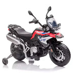 Kids Motorcycle, Licensed BMW 12V 7AH Ride On Motorcycle, Kids Car with Different Speed, High/Low Speed, LED Headlights, Spring Suspension, Music