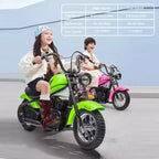 24V Kids Electric Dirt Bike - 14 MPH Off-Road Motorcycle for Ages 6-12, 250w Powerful Motor, 60 Min Ride Time, Hydraulic Suspension, Max 135 Lbs