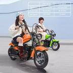 24V Kids Electric Dirt Bike - 14 MPH Off-Road Motorcycle for Ages 6-12, 250w Powerful Motor, 60 Min Ride Time, Hydraulic Suspension, Max 135 Lbs