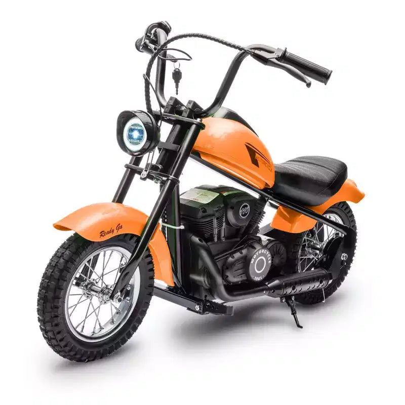 24V Kids Electric Dirt Bike - 14 MPH Off-Road Motorcycle for Ages 6-12, 250w Powerful Motor, 60 Min Ride Time, Hydraulic Suspension, Max 135 Lbs