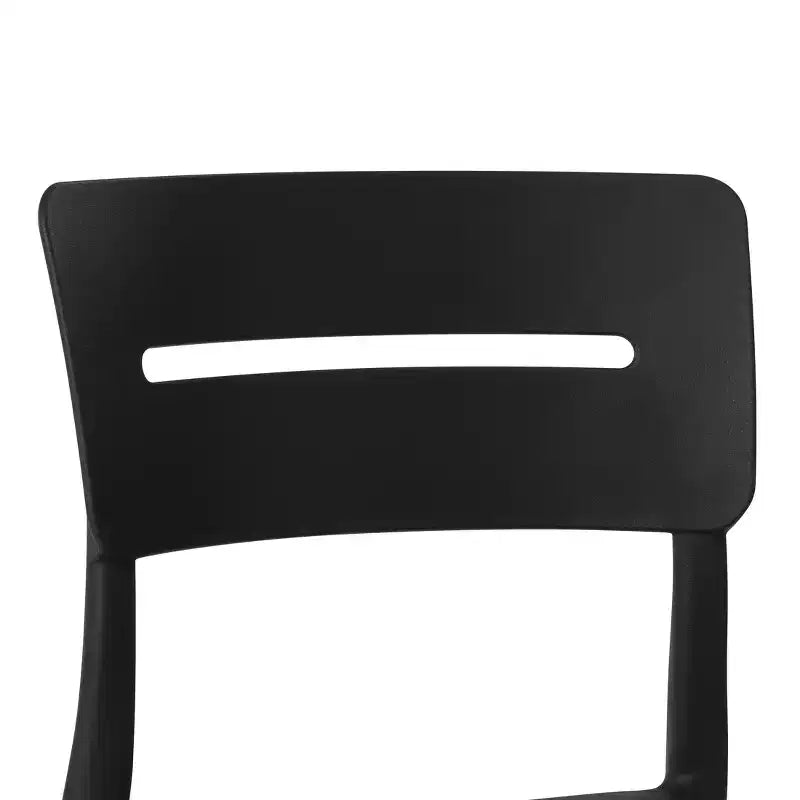WestinTrends Playa 3-Piece Outdoor Resin Patio Bistro Set with Stackable Patio Dining Chairs