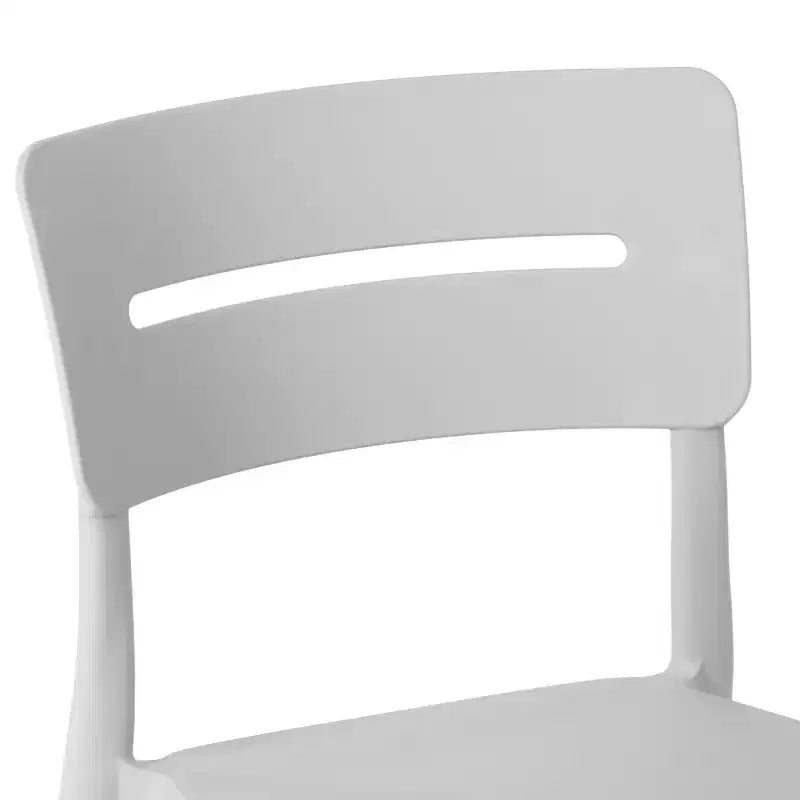 WestinTrends Playa 3-Piece Outdoor Resin Patio Bistro Set with Stackable Patio Dining Chairs