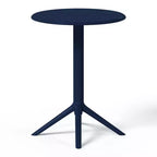 WestinTrends Playa 3-Piece Outdoor Resin Patio Bistro Set with Stackable Patio Dining Chairs