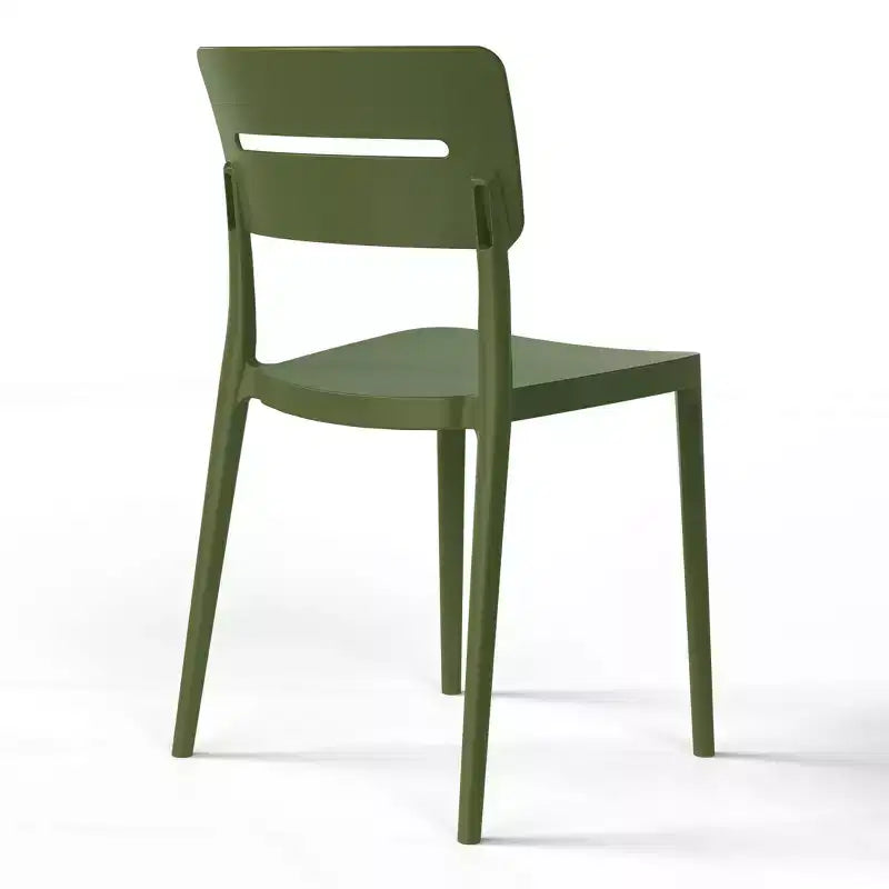WestinTrends Playa 3-Piece Outdoor Resin Patio Bistro Set with Stackable Patio Dining Chairs
