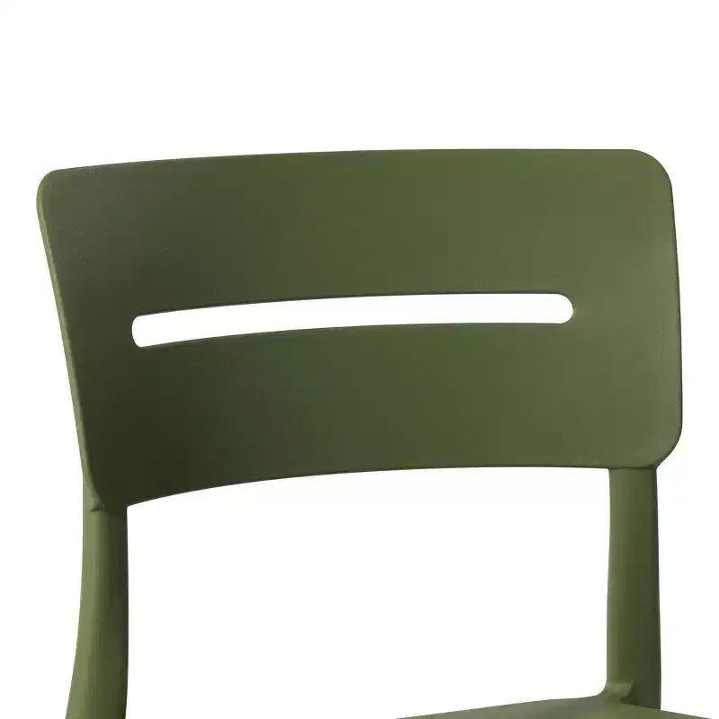 WestinTrends Playa 3-Piece Outdoor Resin Patio Bistro Set with Stackable Patio Dining Chairs