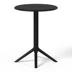 WestinTrends Playa 3-Piece Outdoor Resin Patio Bistro Set with Stackable Patio Dining Chairs