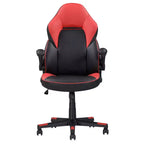 Okak Armrest-Adjustable Ergonomic Gaming Chair, Office Chairs with 360-Degree Swivel and Tilt Control, Criss Cross Chair for Gaming Room, Study, Black