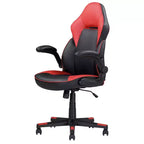 Okak Armrest-Adjustable Ergonomic Gaming Chair, Office Chairs with 360-Degree Swivel and Tilt Control, Criss Cross Chair for Gaming Room, Study, Black