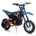 COZONY 24V Kids Electric Motorcycle, 250W Motor, Adjustable Speed to 13.6 MPH, Pneumatic Tires, Non-Slip Handle