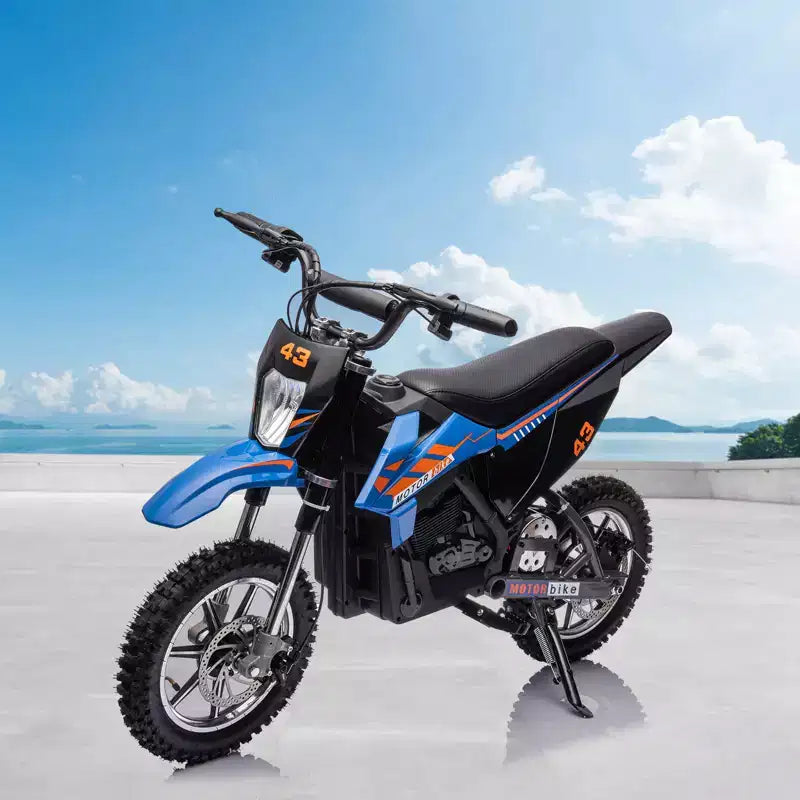 COZONY 36V Kids Electric Dirt Bike 15.5MPH Off-Road Ride-On, 350W Motor, 175 lb Max, Disc Brake, Headlight