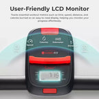 Sunny Health & Fitness Smart Manual Walking Treadmill with Fixed Incline, Bluetooth Tracking & Foldable SpaceSaving Design