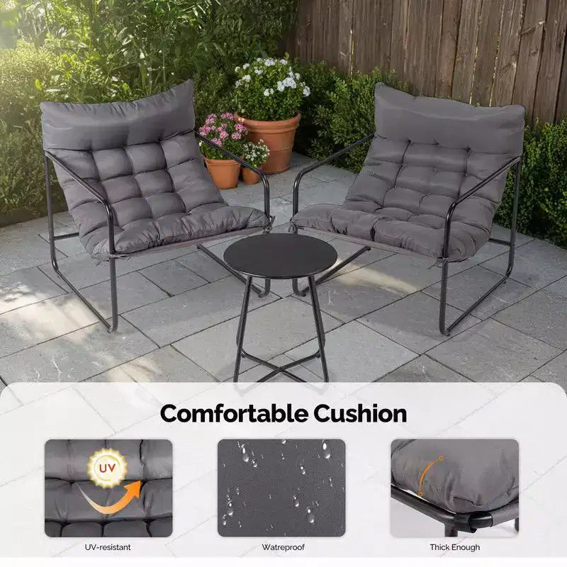 3 Piece Patio Bistro Set