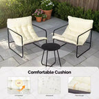 3 Piece Patio Bistro Set