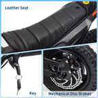 24V Electric Dirt Bike, 350w Kids Motorcycle, 13.67 Mph, Ride on Motorcycle with Rear Wheel Suspension, 12 Miles Range, Grip Throttle, Music