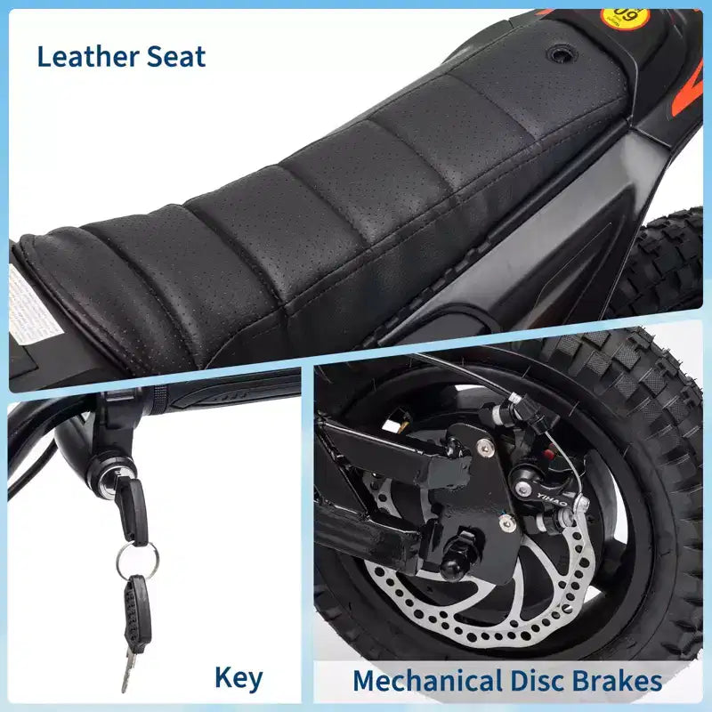 24V Electric Dirt Bike, 350w Kids Motorcycle, 13.67 Mph, Ride on Motorcycle with Rear Wheel Suspension, 12 Miles Range, Grip Throttle, Music