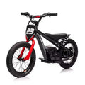 Electric Dirt Bike for Kids Ages 6-12, 250W Electric Balance Bike, 15.5MPH Max Speed & 3 Speed Settings, 24V/5.2AH Battery