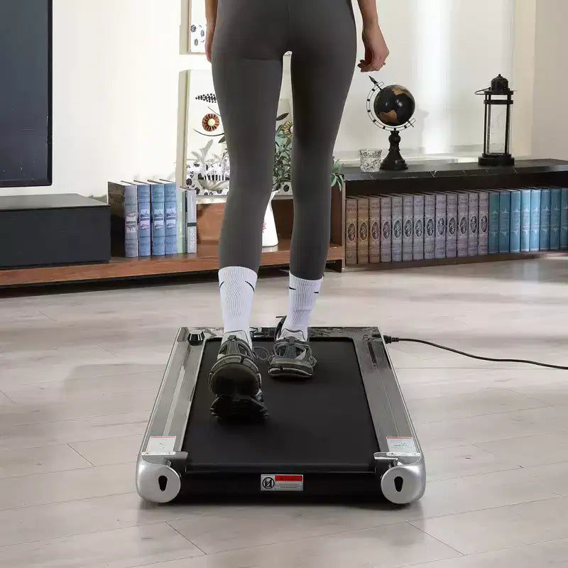 COZONY Walking Pad Treadmill with Incline and Remote Control, 2.25HP Under Desk Treadmill for Home and Office
