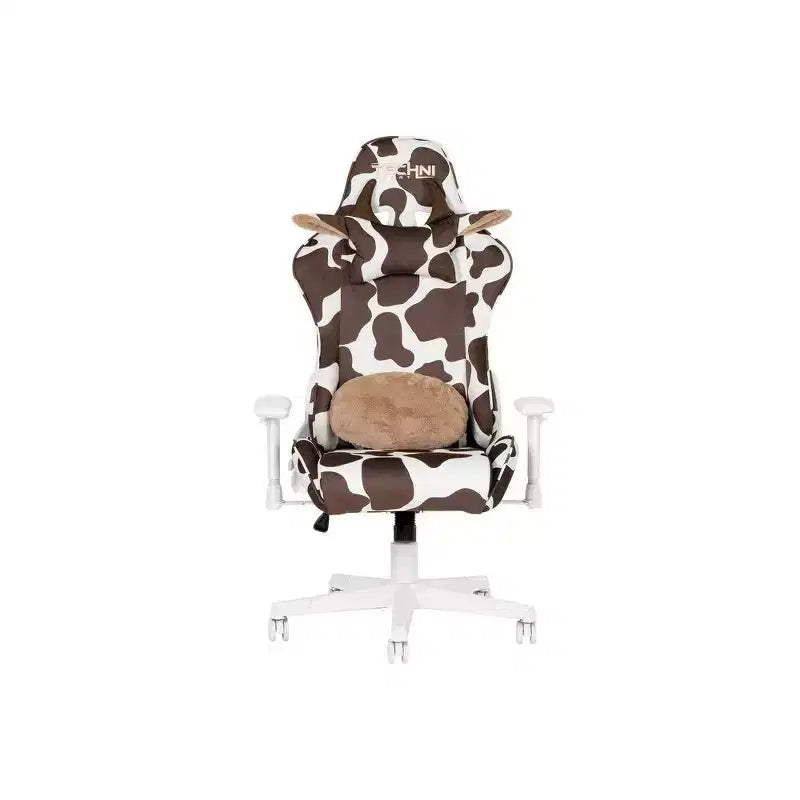 TS85 Brown COW Series Gaming Chair
