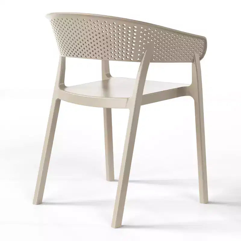 WestinTrends Playa 3-Piece Outdoor Resin Patio Bistro Table Set with Stackable Patio Dining Side Chairs, Sand