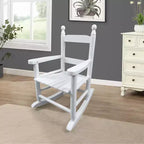 Children's rocking white chair- Indoor or Outdoor -Suitable for kids-Durable
