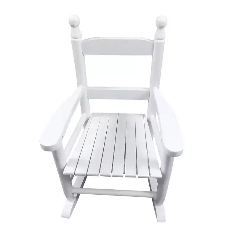 Children's rocking white chair- Indoor or Outdoor -Suitable for kids-Durable