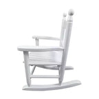 Children's rocking white chair- Indoor or Outdoor -Suitable for kids-Durable