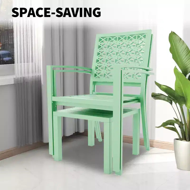 3 Piece Patio Bistro Set, Outdoor Patio Furniture Set with Coffee Table, Conversation Sets for Apartment Balcony, Backyard, Porch