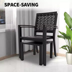 3 Piece Patio Bistro Set, Outdoor Patio Furniture Set with Coffee Table, Conversation Sets for Apartment Balcony, Backyard, Porch