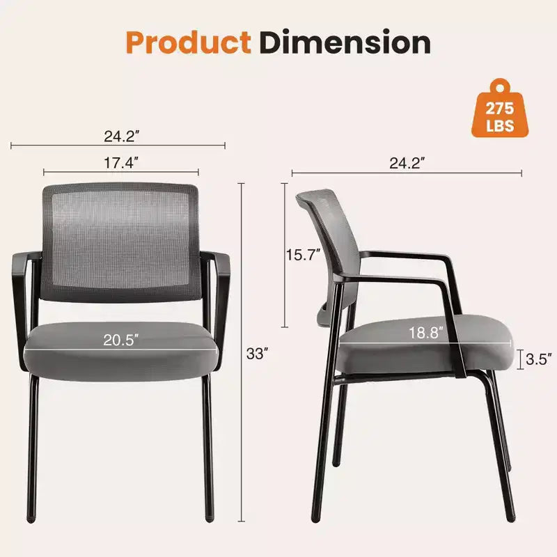 TUYOHW Mesh Criss Cross Chair no Wheels Set of 1,Office Chair with Lumbar Support and Metal Legs,Gaming Chair for Office